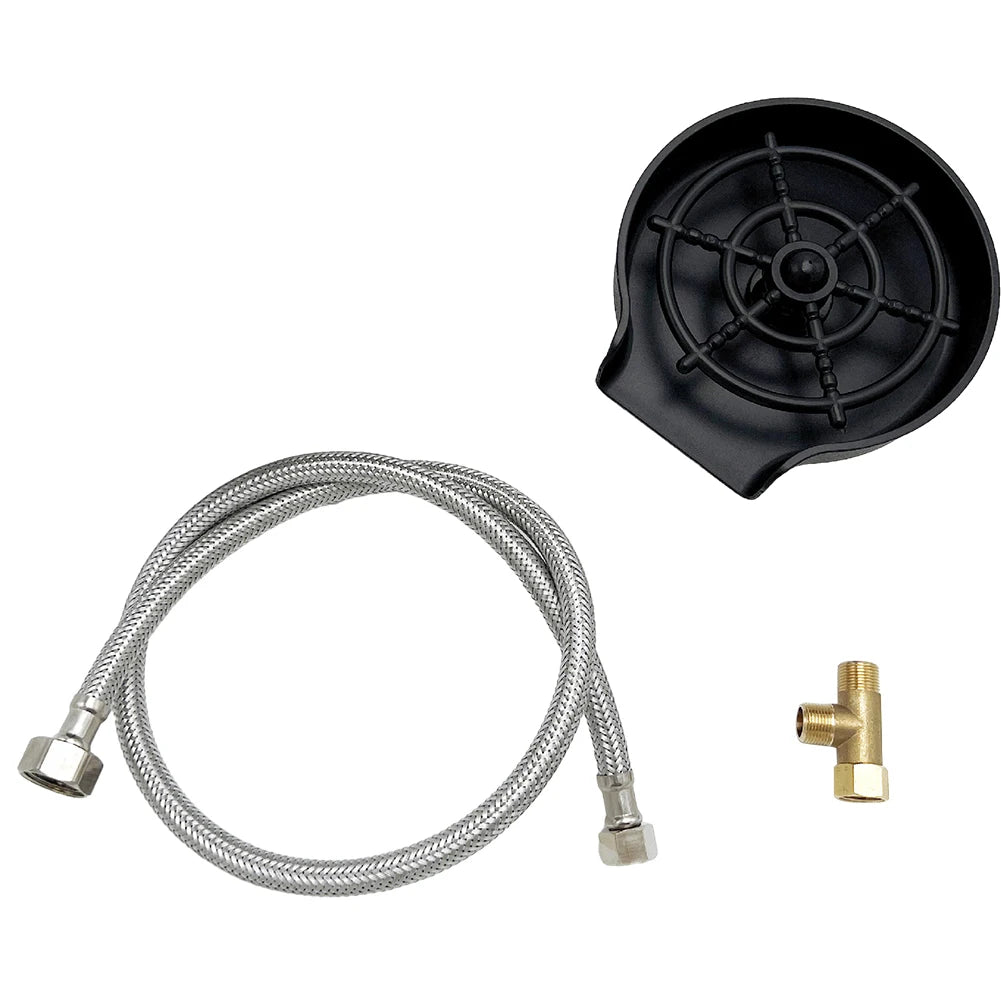 Automatic Glass Rinser Faucet Glass Rinser Bar Beer Milk Tea Cup Cleaner Automatic Glass Cup Washer Kitchen Sink Accessories