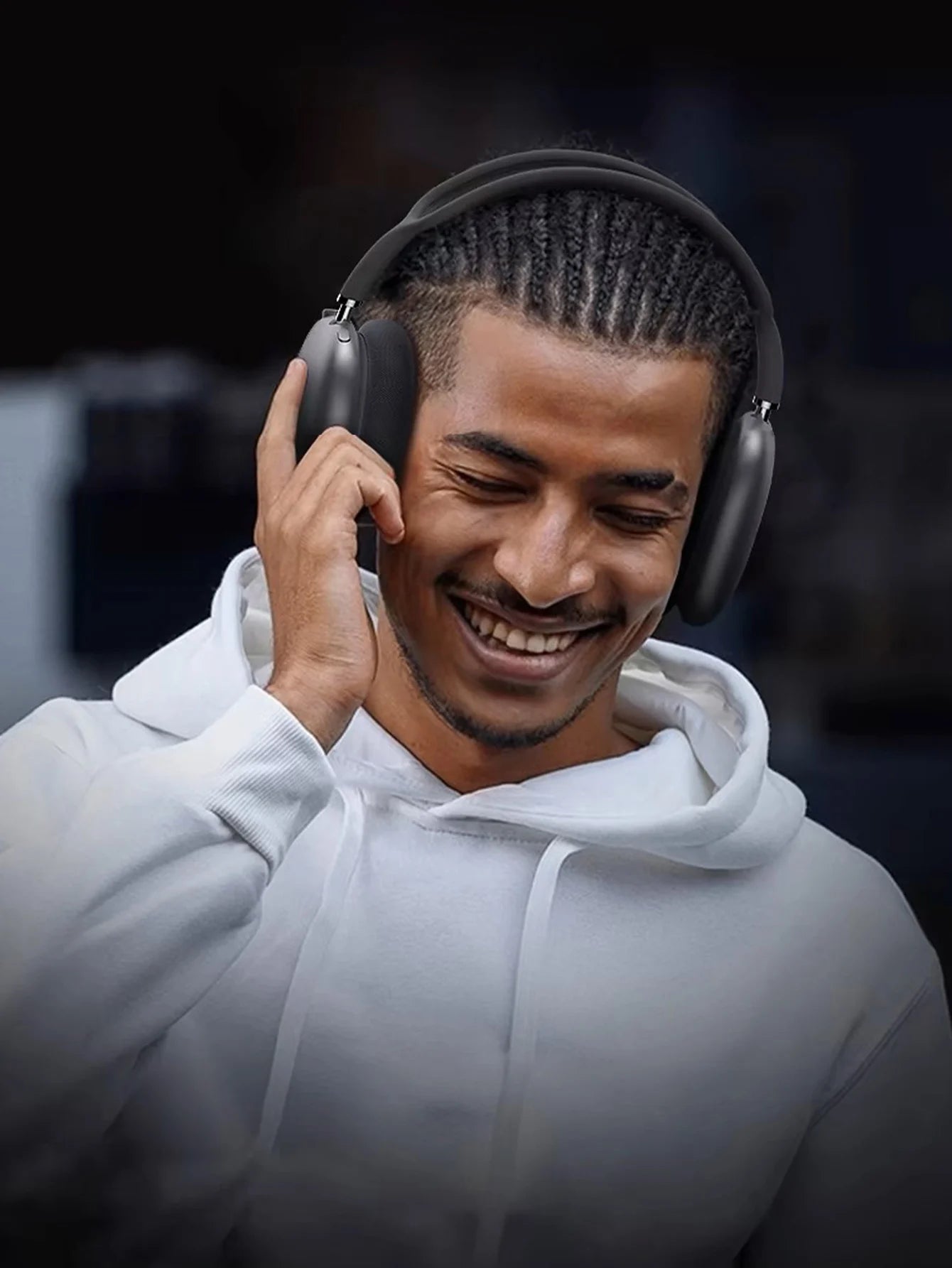 Headphone, ANC noise reduction, dual mode design, chip 5.4, stereo surround sound, button control, long endurance headphone