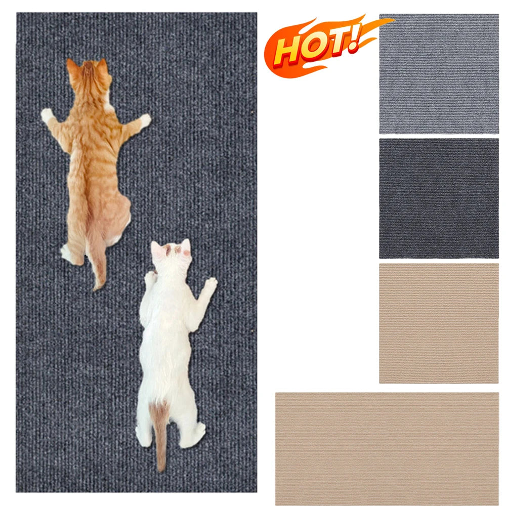 Cat Crawling Mat Anti Cat Scratch Sofa Grinding Climbing Frame Sofa Protection Self-adhesive Carpet Cats Scratch Board Cats Toys