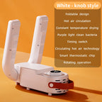 Portable Electric Shoe Dryer Adjustable Shoe and Boot Dryer With Intelligent Timer Foldable Shoe and Boot Dryer Shoe Drying Mach