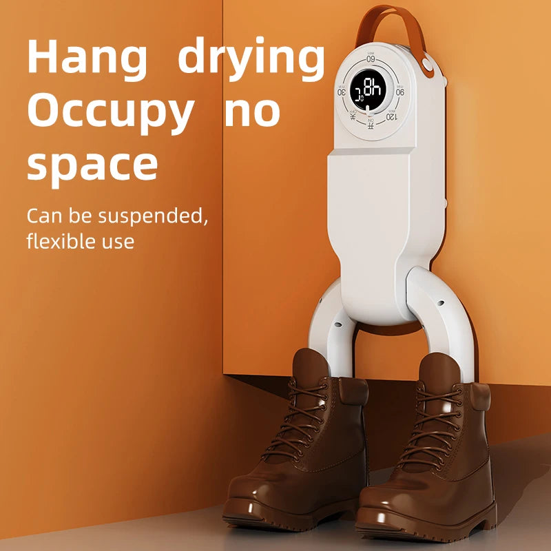 Portable Electric Shoe Dryer Adjustable Shoe and Boot Dryer With Intelligent Timer Foldable Shoe and Boot Dryer Shoe Drying Mach