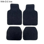 1Set Car Universally LED Light Up Car Floor Mats Starlight Fiber Optic Car Rugs Mat Light