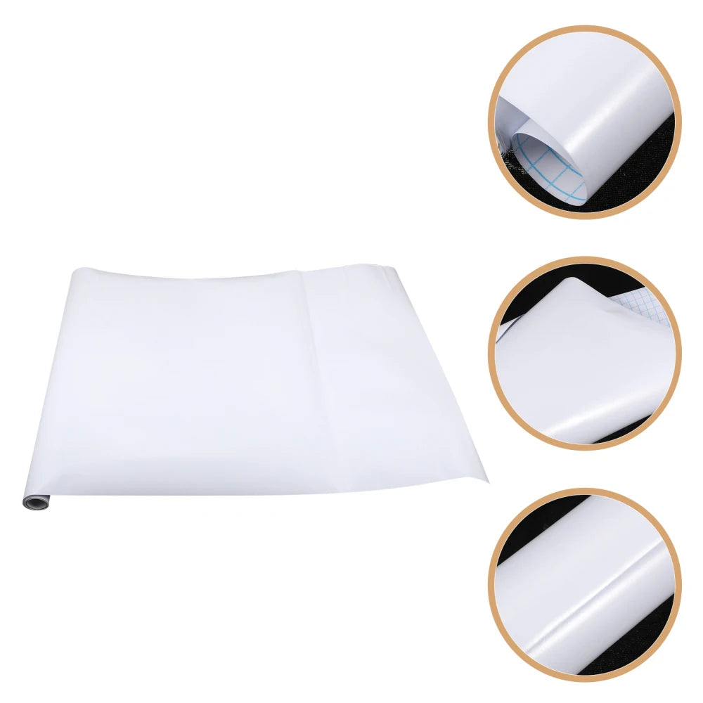 Whiteboard Stickers Office Erasable Teaching Wall Adhesive Blackboard Whiteboard Graffiti Education Whiteboard Sticker 45x100cm