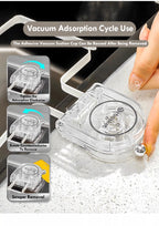 Kitchen Sink Filter  Leakage Drain Hole Filter Trap Screen Suction Cup Drainage Net Frame Iron Disposable Mesh