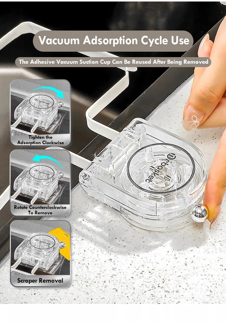Kitchen Sink Filter  Leakage Drain Hole Filter Trap Screen Suction Cup Drainage Net Frame Iron Disposable Mesh