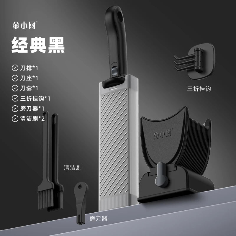 ONCE for All Meat Slicer and  Knife Set for Meat Slicing , Manual Fresh Meat Cutter, Slicer for Beef, Pork, Chicken Breast