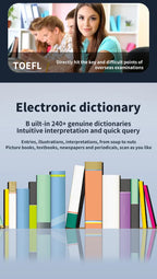 Offline Translation Pen For Teacher Student Dictionary English Intelligent Scanning Point Reading 123 Languages Translator Pen