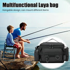 Fishing tackle, shoulder bag, storage bag, portable fishing rod holder, outdoor sports bag, flying fishing