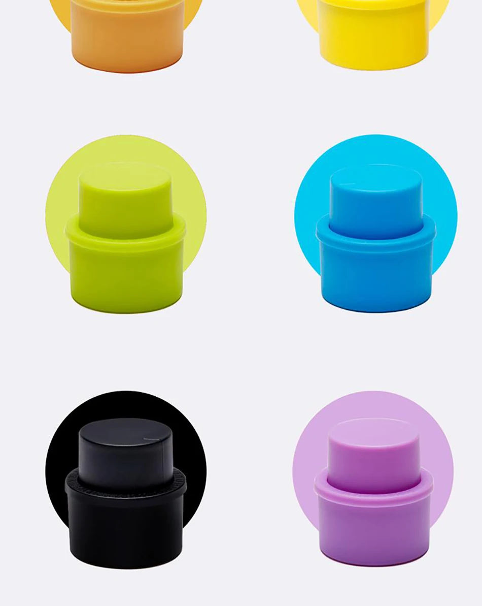 Soda bottle cap Saver Lids Bottle Top Carbonated Keeper Cola Cork Stopper Soda Pressure Caps Inflatable Soda Sealer Fizzy Drink