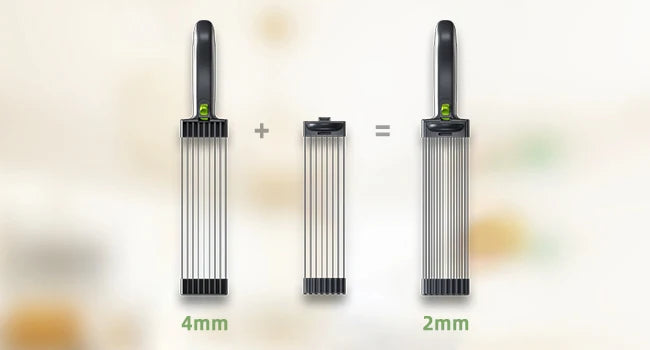 ONCE for All Meat Slicer and  Knife Set for Meat Slicing , Manual Fresh Meat Cutter, Slicer for Beef, Pork, Chicken Breast