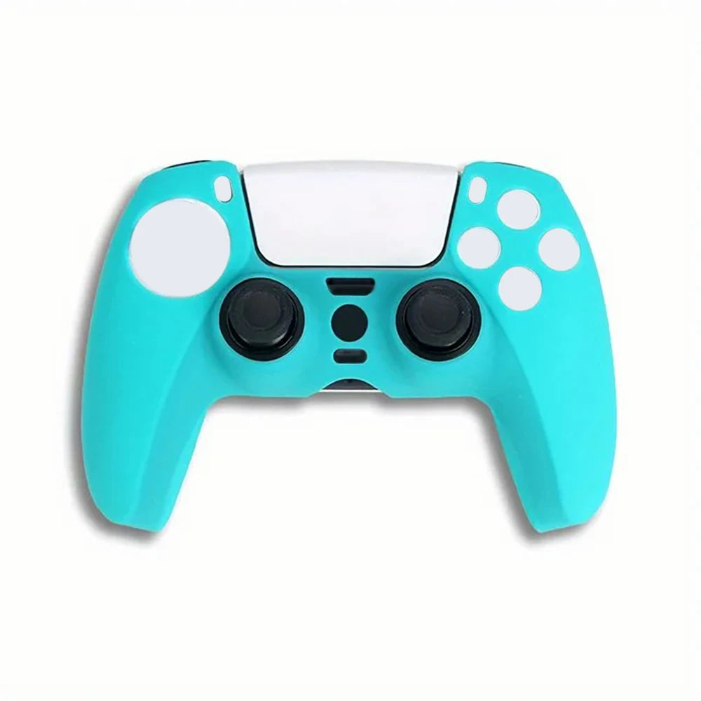 PS5 controller skin anti slip silicone sleeve protective sleeve handle sleeve dustproof, suitable for PS5 Playstation