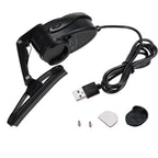 Motorcycle Helmet Wiper 2W Waterproof USB Motorcycle Helmet Windshield Wiper Improved Riding Safety Mini Electric Helmet Wiper
