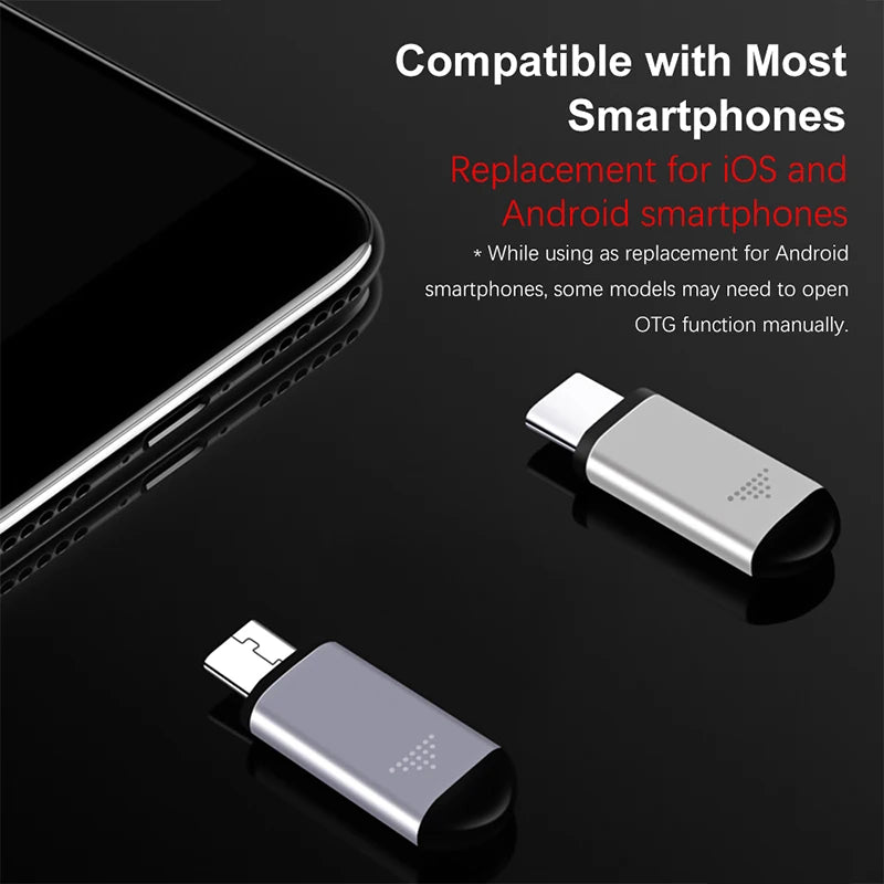 Smart Phone Infrared Transmitter Universal Mini Remote Controller Replacement for iOS Smartphone TV Air Conditioner Fan Camera