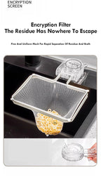 Kitchen Sink Filter  Leakage Drain Hole Filter Trap Screen Suction Cup Drainage Net Frame Iron Disposable Mesh