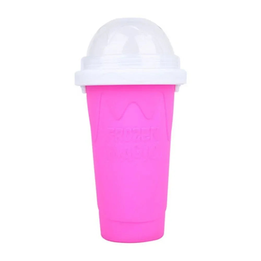 2024 Summer Magic Slushy Maker Squeeze Cup Homemade Milk Shake Maker Cooling Cup Squee DIY it for Family