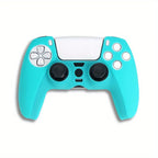 PS5 controller skin anti slip silicone sleeve protective sleeve handle sleeve dustproof, suitable for PS5 Playstation
