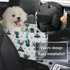 Pet Dog Armrest Booster Interactive Car Seat Safety Tethers Console Travel Carrier With Removable Bed