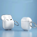 2024 For airpods 4generation airpods 4 Bluetooth Earphones ANC Wireless Headphones Earbuds Noise Cancelling Transparent TPU Case