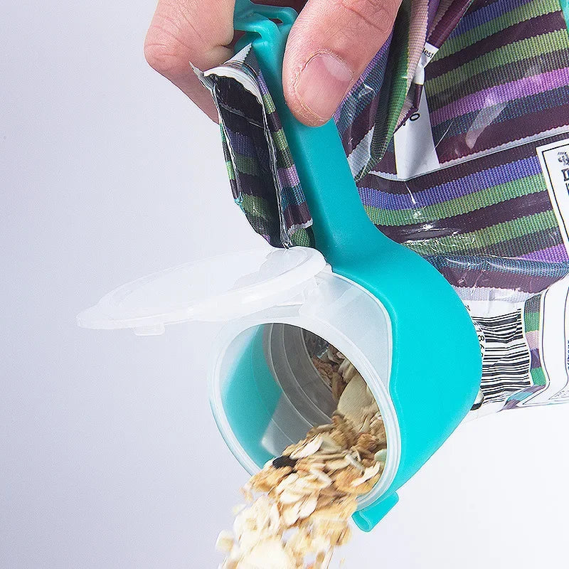 Snack Sealing Clip Fresh Keeping Sealer Clamp Plastic Helper Food Saver Travel Kitchen Gadgets Seal Pour Food Storage Bag Clip
