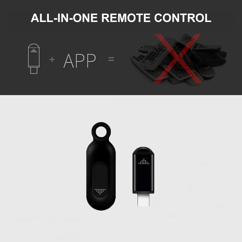 Smart Phone Infrared Transmitter Universal Mini Remote Controller Replacement for iOS Smartphone TV Air Conditioner Fan Camera