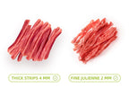 ONCE for All Meat Slicer and  Knife Set for Meat Slicing , Manual Fresh Meat Cutter, Slicer for Beef, Pork, Chicken Breast
