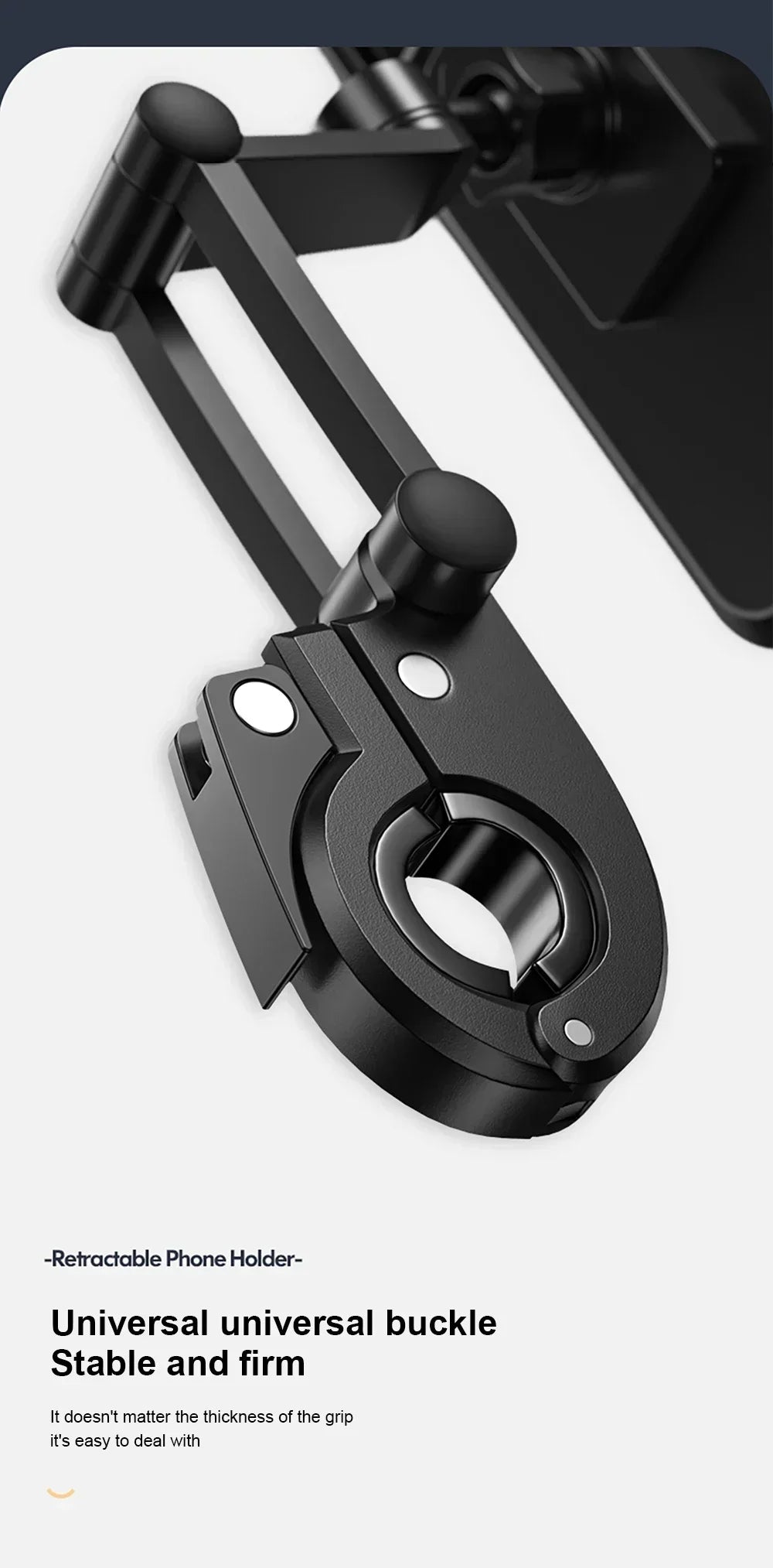 Waterproof Motorcycle Bike Mobile Phone Holder Magnetic Universal Bicycle GPS 360° Swivel Adjustable Motorcycle Cellphone Holde