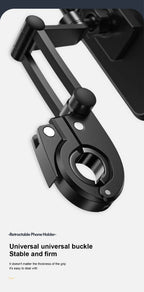 Waterproof Motorcycle Bike Mobile Phone Holder Magnetic Universal Bicycle GPS 360° Swivel Adjustable Motorcycle Cellphone Holde