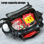 Fishing tackle, shoulder bag, storage bag, portable fishing rod holder, outdoor sports bag, flying fishing