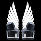 LED Light 2PCS Car Angel Wings Welcome Light Rearview Mirror Welcome Light Angel Wings Carpet Projection Auto Decoration