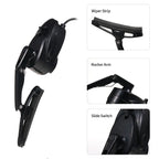 Motorcycle Helmet Wiper 2W Waterproof USB Motorcycle Helmet Windshield Wiper Improved Riding Safety Mini Electric Helmet Wiper