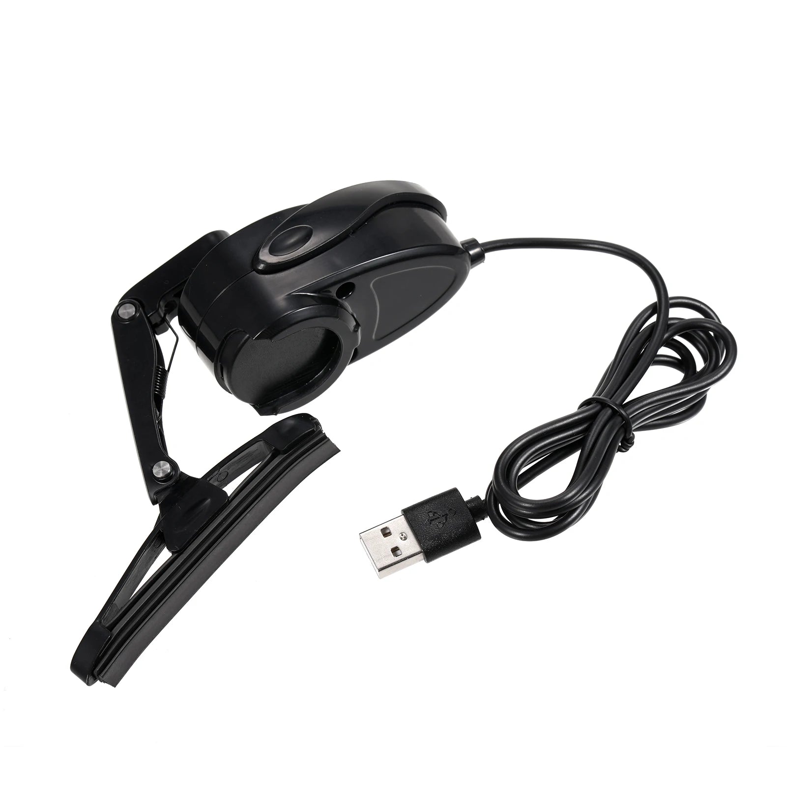 Motorcycle Helmet Wiper 2W Waterproof USB Motorcycle Helmet Windshield Wiper Improved Riding Safety Mini Electric Helmet Wiper