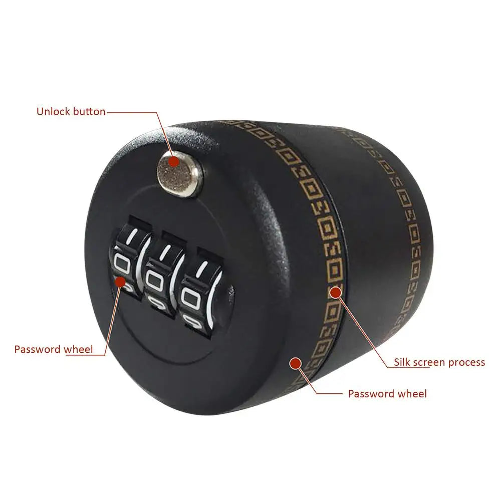 Combination Lock For Wine Liquor Bottle Wine Bottle Top Stopper Bottle Password Code Lock For Bottle Between 26mm To 28mm