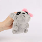 Music Sad Hamster Meme Plush Toy Fun Sounding Hamster Stuffed Animals Kawaii Dolls Kids Toy Gifts Birthday Valentine's Day Gifts