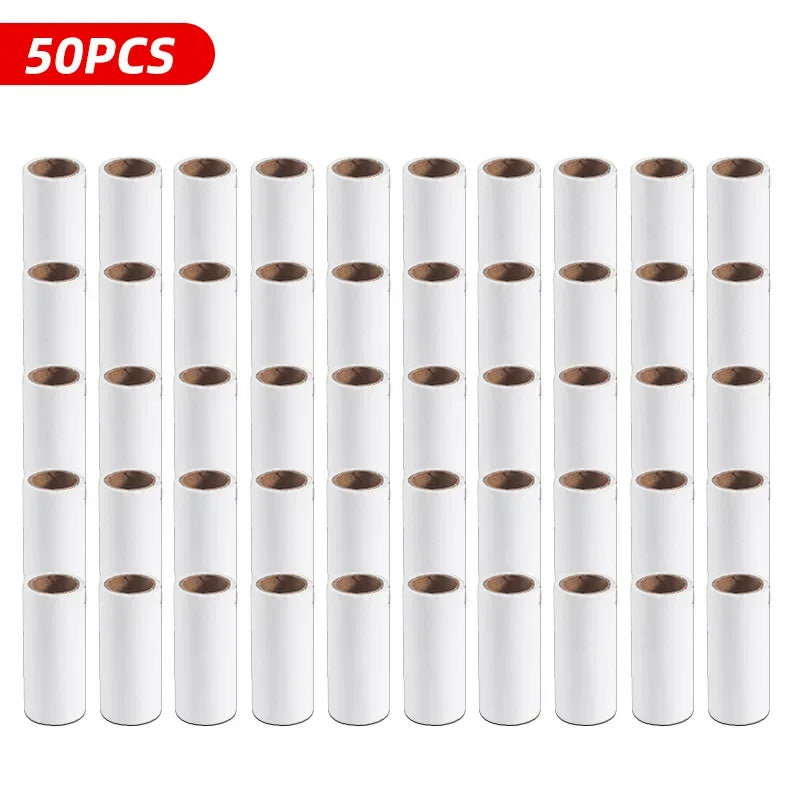 Mini Portable Lint Applicator Roller Can Be Torn To Replace Paper on The Body Stained Clothes Hair Removal Device