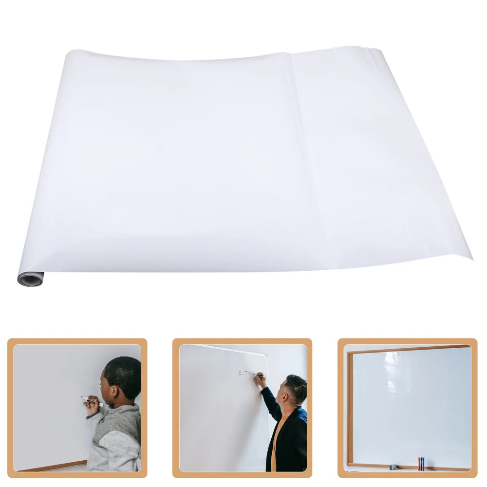 Whiteboard Stickers Office Erasable Teaching Wall Adhesive Blackboard Whiteboard Graffiti Education Whiteboard Sticker 45x100cm