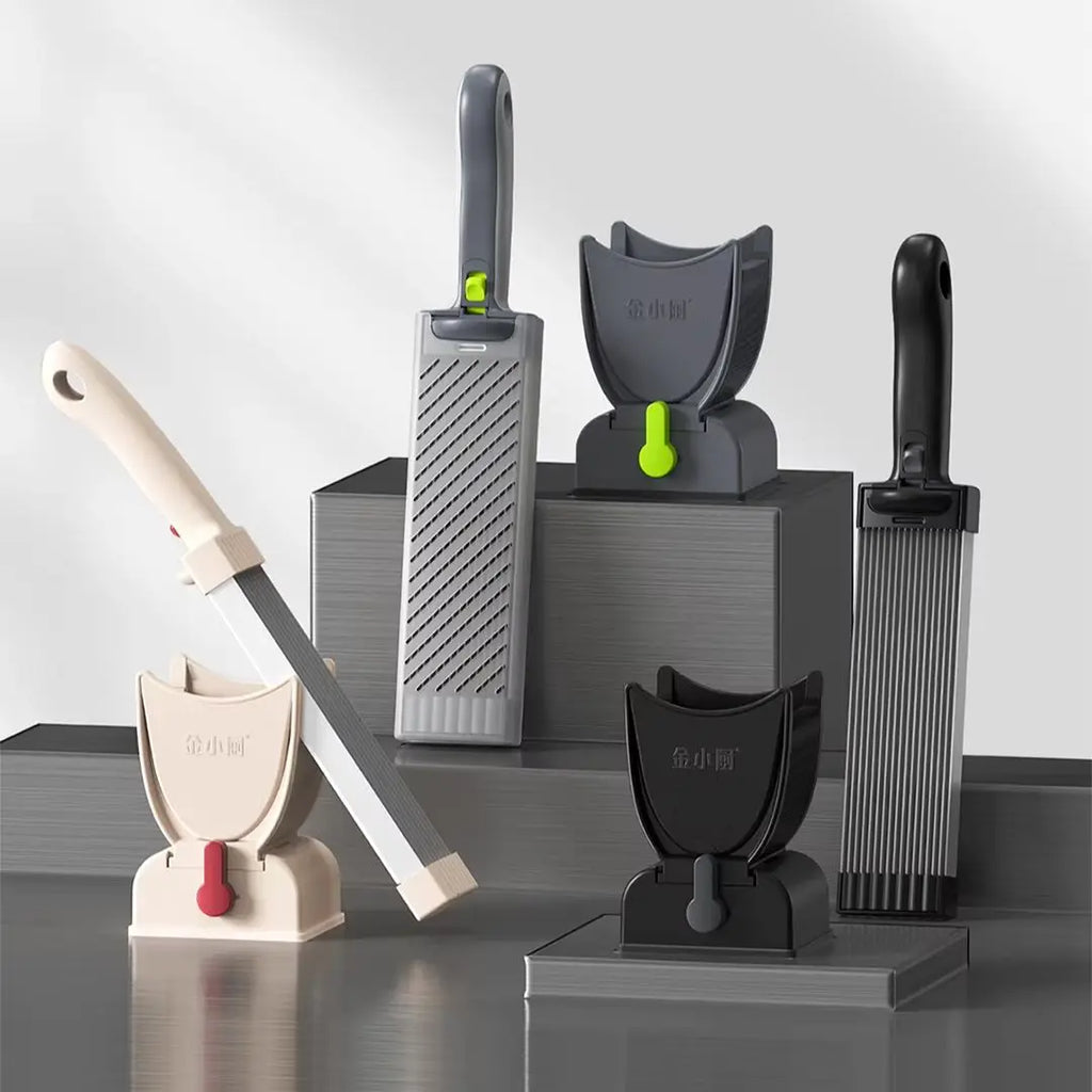 ONCE for All Meat Slicer and  Knife Set for Meat Slicing , Manual Fresh Meat Cutter, Slicer for Beef, Pork, Chicken Breast