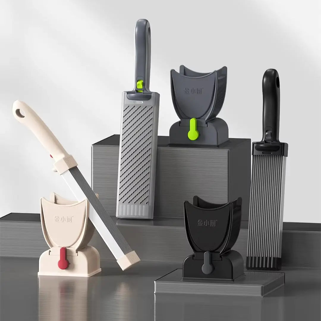 ONCE for All Meat Slicer and  Knife Set for Meat Slicing , Manual Fresh Meat Cutter, Slicer for Beef, Pork, Chicken Breast