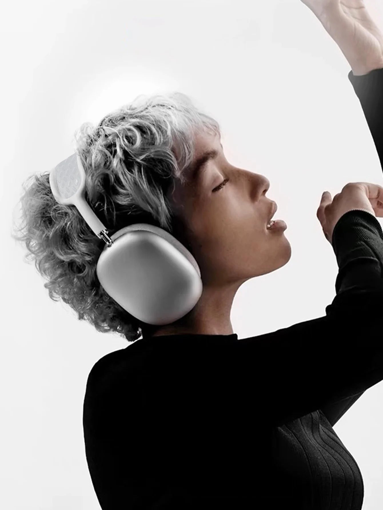 Headphone, ANC noise reduction, dual mode design, chip 5.4, stereo surround sound, button control, long endurance headphone
