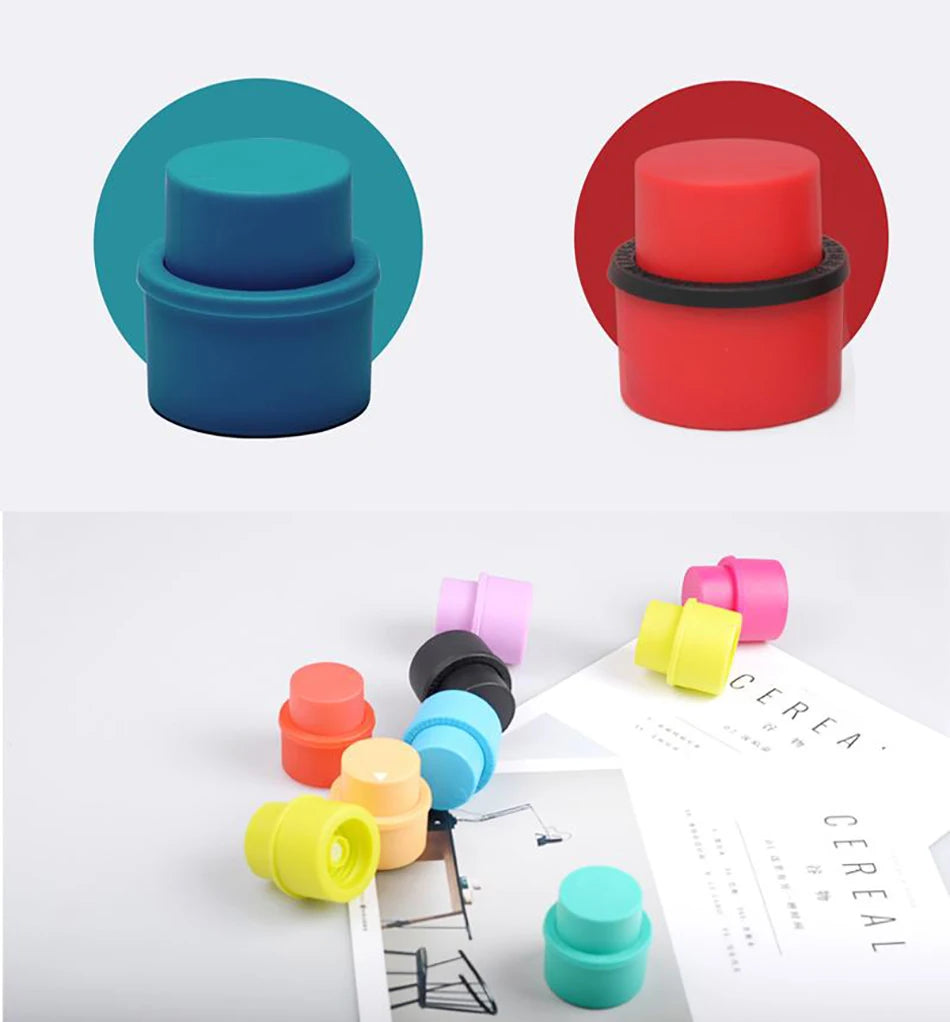 Soda bottle cap Saver Lids Bottle Top Carbonated Keeper Cola Cork Stopper Soda Pressure Caps Inflatable Soda Sealer Fizzy Drink
