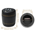 Combination Lock For Wine Liquor Bottle Wine Bottle Top Stopper Bottle Password Code Lock For Bottle Between 26mm To 28mm