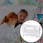 Kids Teaching Tool Crystal Chemical Element Display Periodic Table Of Elements Acrylic Periodic Table Display